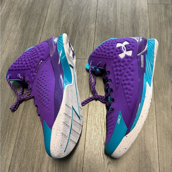 Under Armour Curry 1 Retro 'Father To Son' 2022 3026075-500 Men's Size 16 Rare - Picture 2 of 7